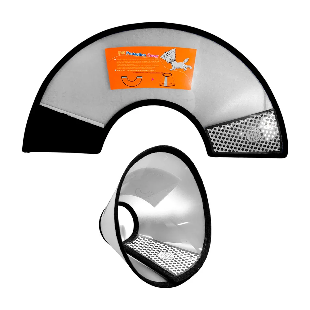 Collarín isabelino del con velcro ajustable para mascotas, pet protection cover / 2445