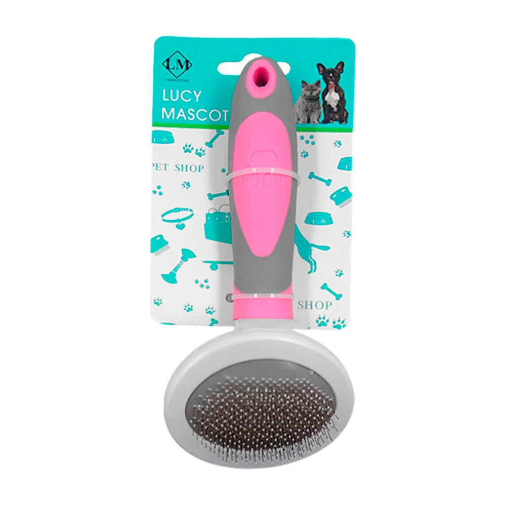 Cepillo removedor de pelo para mascotas mango ergonómico, color surtido / jr2461
