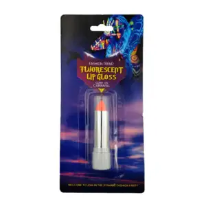 Labial naranja fluorescente para pintura corporal / k2220