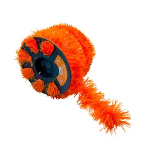 Rollo de escarcha naranja de 90metros / día de muertos / k4102