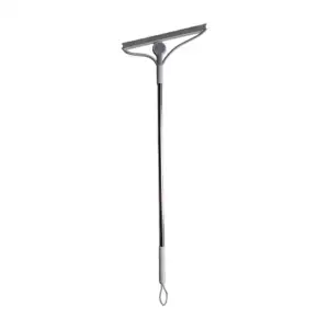 Jalador limpia vidrios con mango de acero inoxidable-diseño ergonómic…
