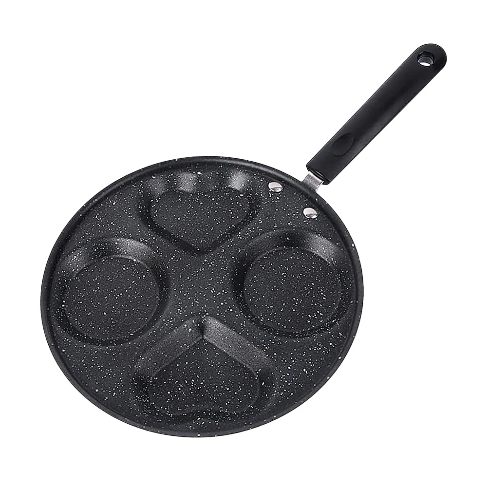 Sartén antiadherente con 4 espacios en forma de corazón-círculo, 24.5cm / jg8982