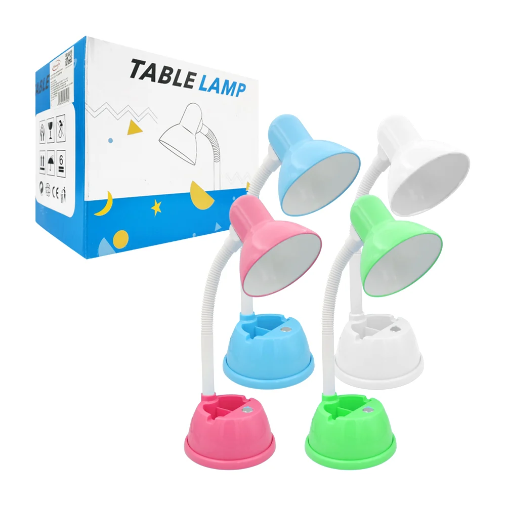 Lámpara plegable eléctrica con portalápices para escritorio / lam8710