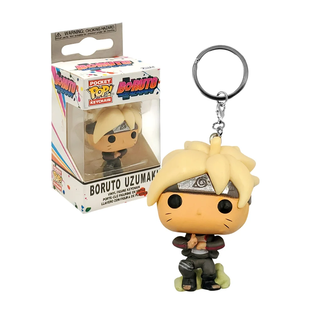 Llavero funko pop en forma de boruto uzu...