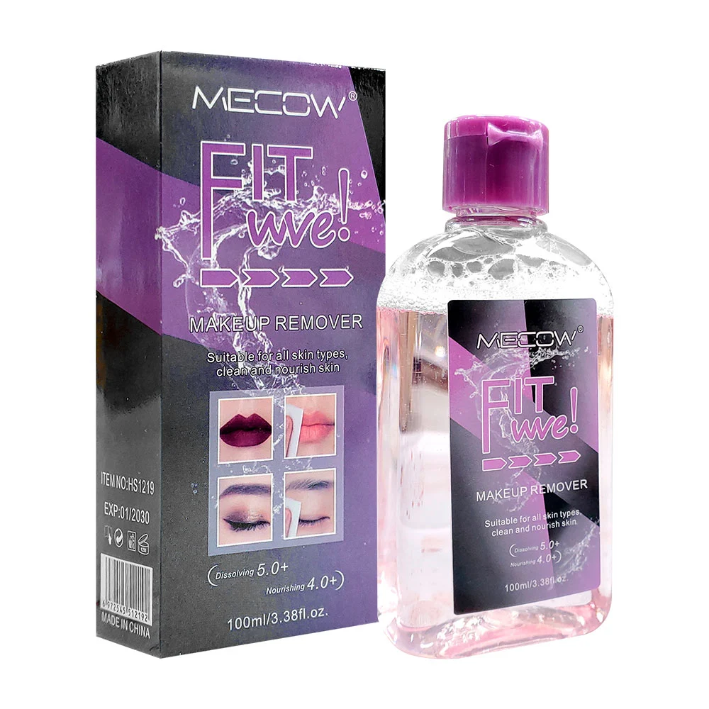 Desmaquillante fit me, líquido removedor de maquillaje a prueba de agua, para todo tipo de piel, 100ml - 3.38 oz / makeup remover / ln75-a02 / hs1219