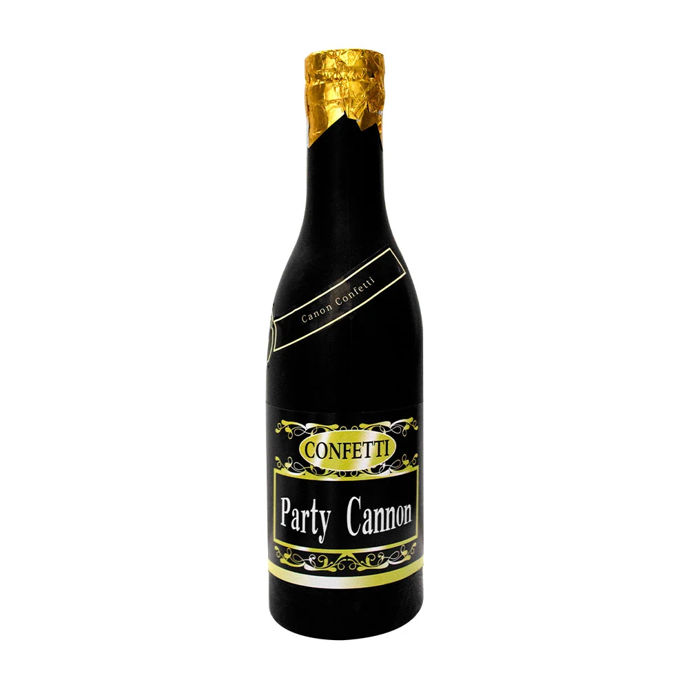 Bazuca / cañón lanza confeti con forma de botella de vino / party cannon