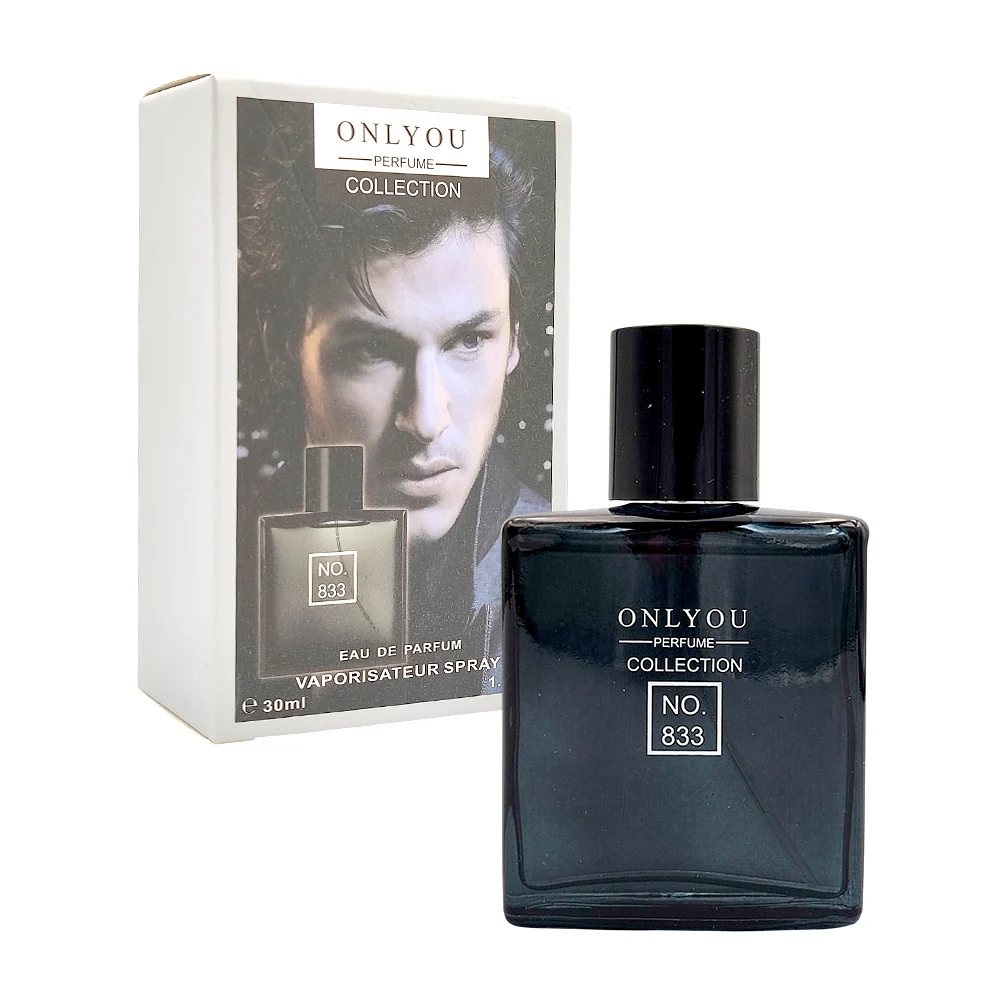 Perfume onlyou no.833 en spray con fragancia para hombre, 30ml / olu830-33