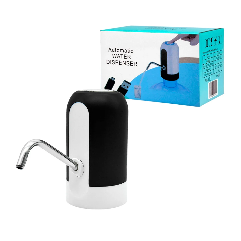 Despachador dispensador eléctrico recargable para agua / automatic water dispenser / q-z168 / csq-19 / 0008 / 80457 / bpa2017