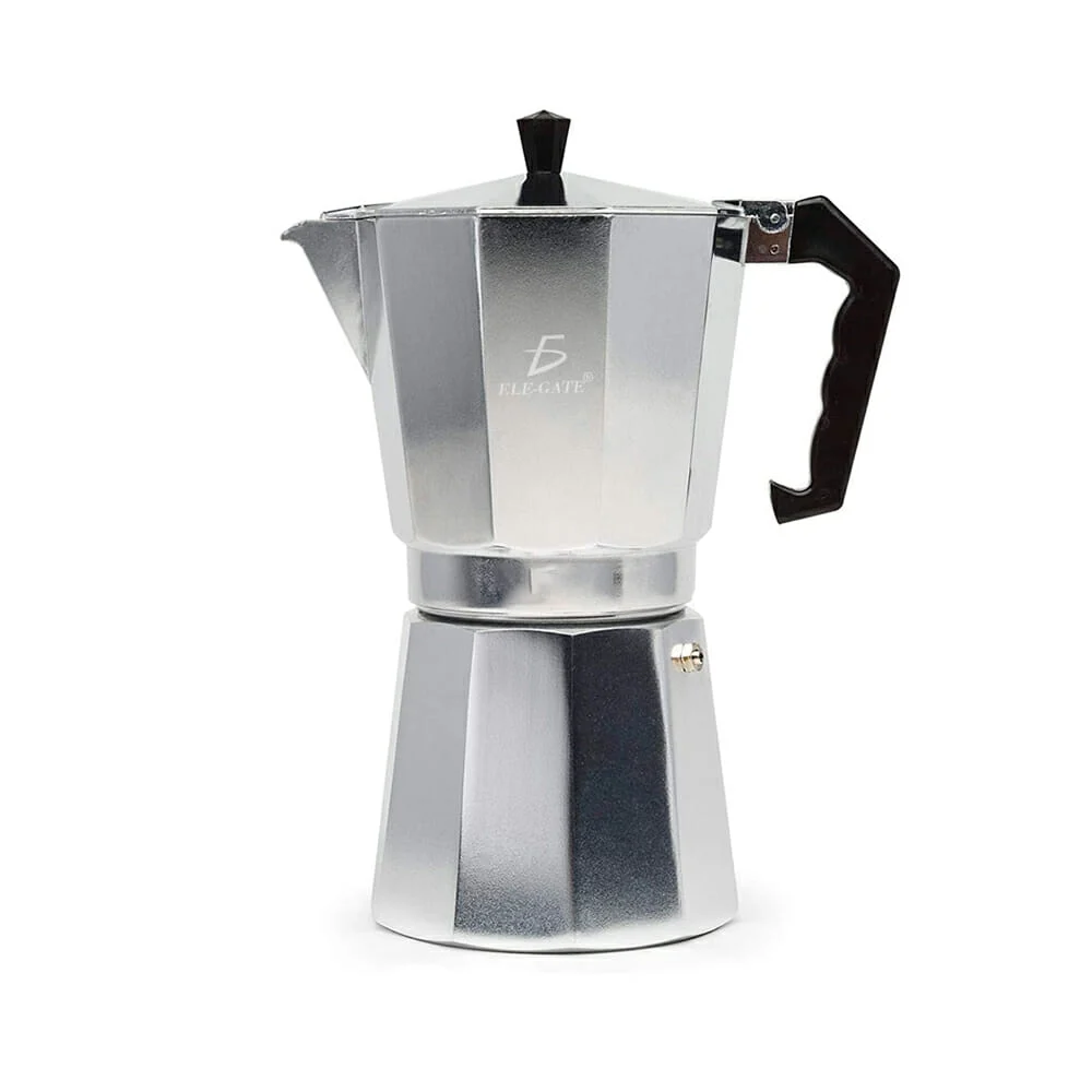 Cafetera colombia manual plateada italiana 150ml vas.27.150