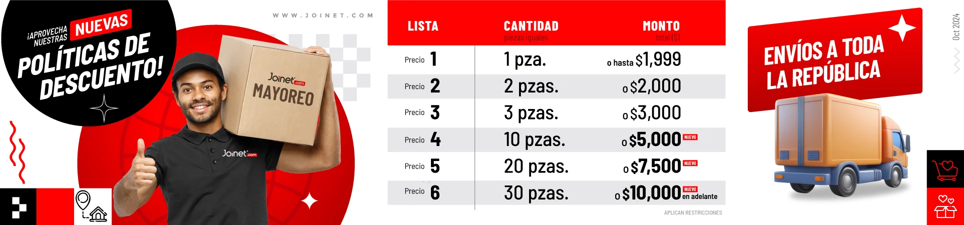 Banner Principal - Envíos a toda la república