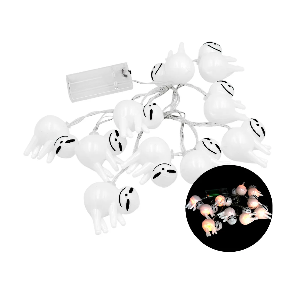 Serie guirnalda led decorativa para halloween con focos en forma de personajes