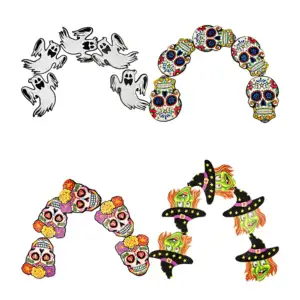 Adorno colgante / guirnalda de 5 piezas con temática de halloween, su…