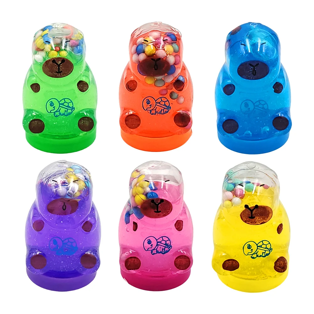 1pza Mini bote con forma de capibara + s...