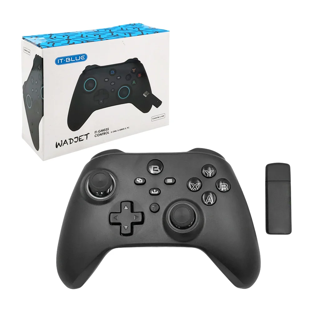 Control inalámbrico gamer para xbox y/o pc con iluminación rgb, varios usos