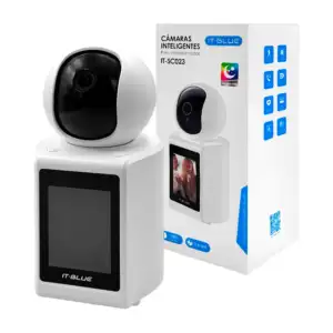 1pza Cámara para videollamadas inteligente, full hd, con detector de …