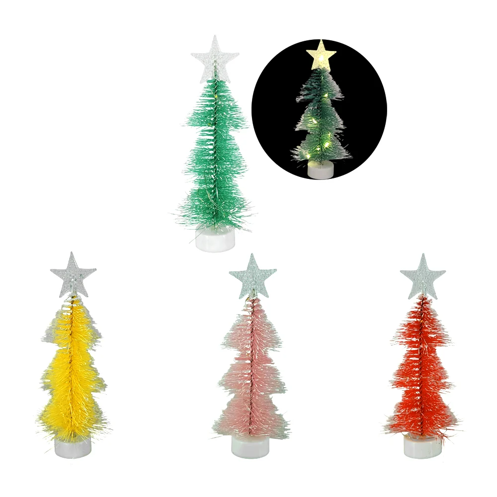 Mini pino led con estrella para decoraci...