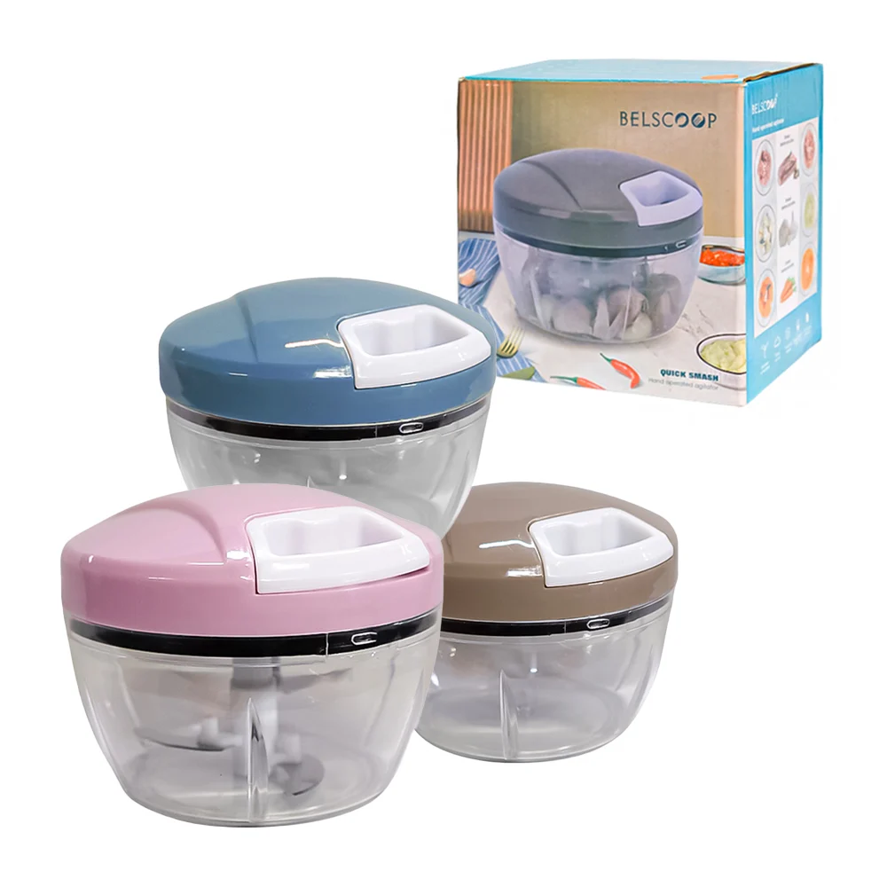 Cortador - pelador manual para alimentos + accesorios, color surtido / k731