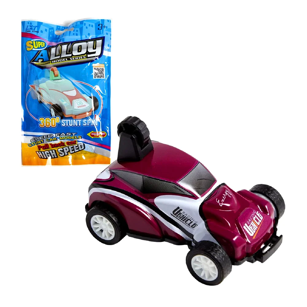1pza Mini carro stunt spin con fricción y rotación de 360° / alloy model/ 704605