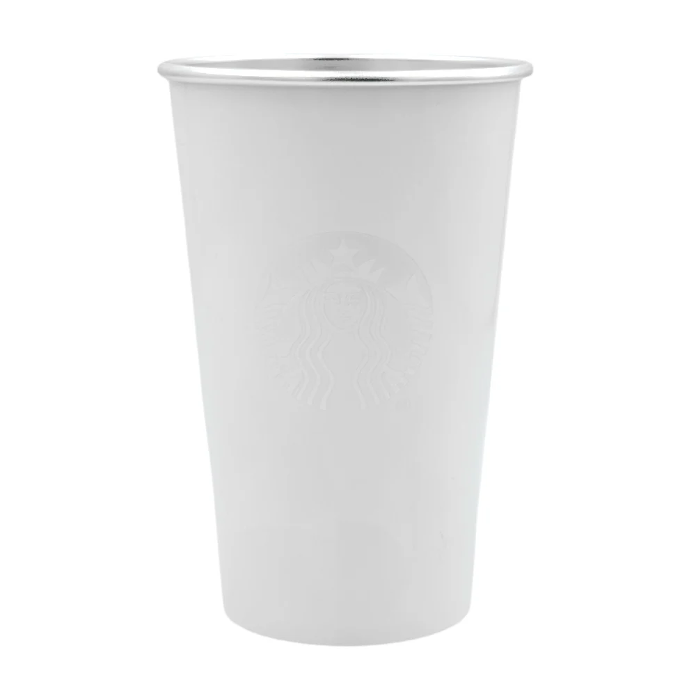 1pz vaso pequeño de aluminio estampado de marca, variedad de modelos / lu1757