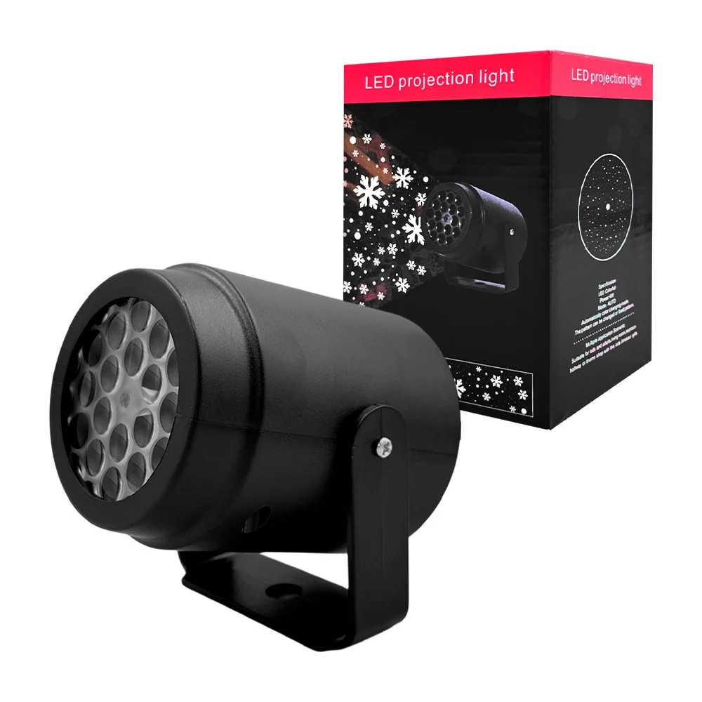 Lámpara proyector pequeña con diseño navideño y 4w de potencia, diseños varios