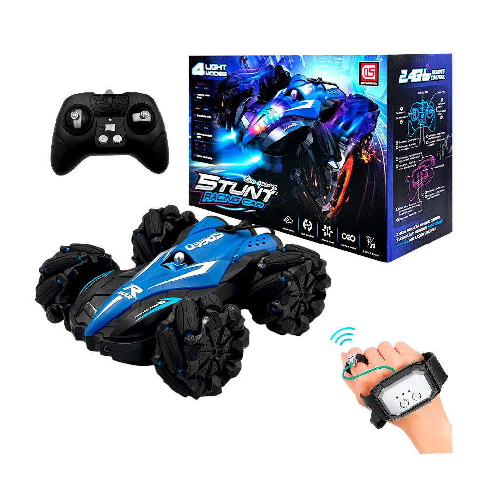 Carro de control remoto, con movimiento 360° todo terreno + humidificador