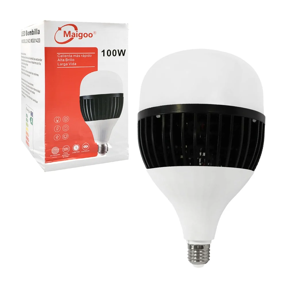 Foco lámpara bombilla led ahorrador maigoo de 100w / mg01420