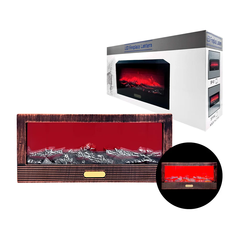 Lámpara tipo simulación de chimenea grande / yy-2445