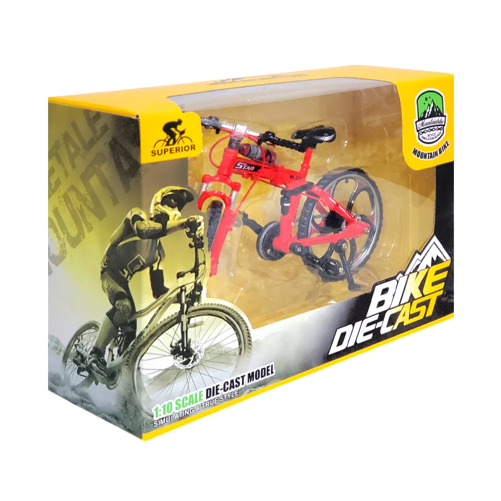 Mini bicicleta de juguete coleccionable bike die-cast / 0818-3a