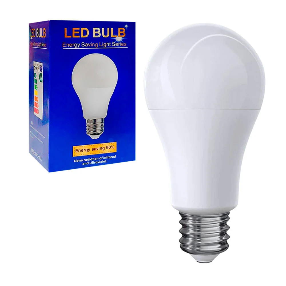 Foco bombilla led ahorrador de luz blanca con consumo de 12 watts / led bulb