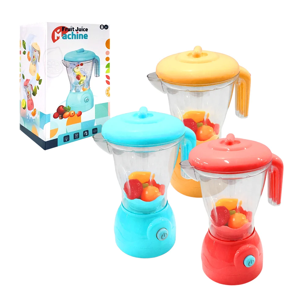 Mini licuadora de juguete con sonido, música y accesorios / fruit juice machine