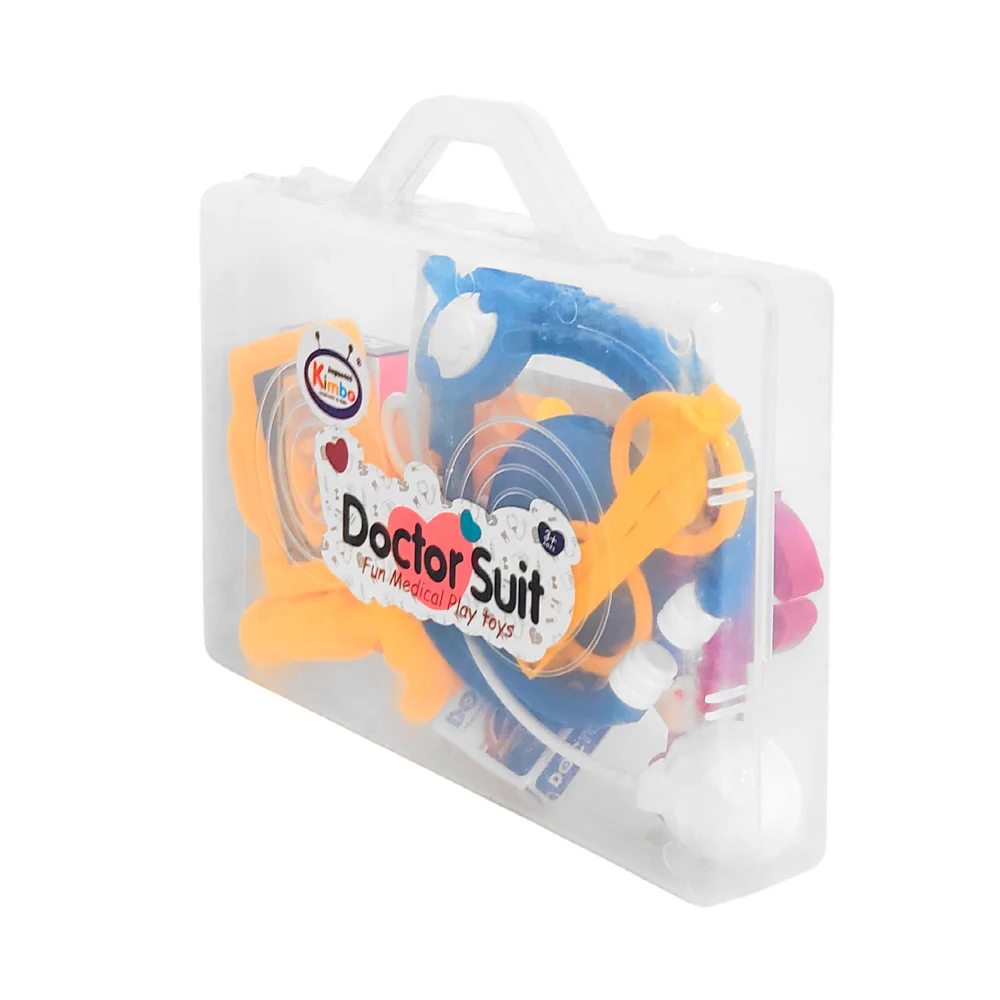 Estuche maletín con juego de accesorios de doctor de juguete / doctor suit