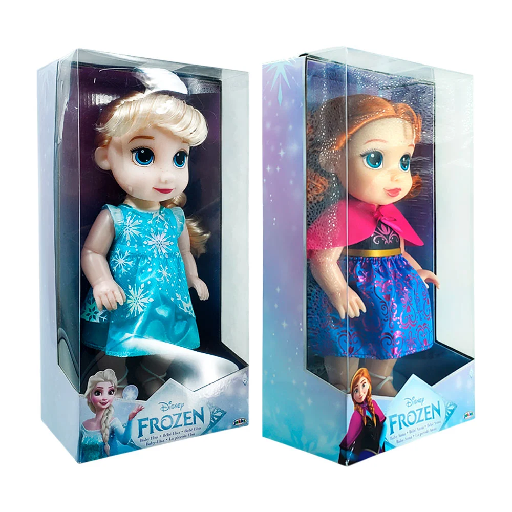 Muñeca infantil bebés Elsa y Anna con ropa, 28cm / 23728 / 23915