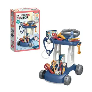 Carrito de juguetes con temática de doctor, variedad de accesorios / …