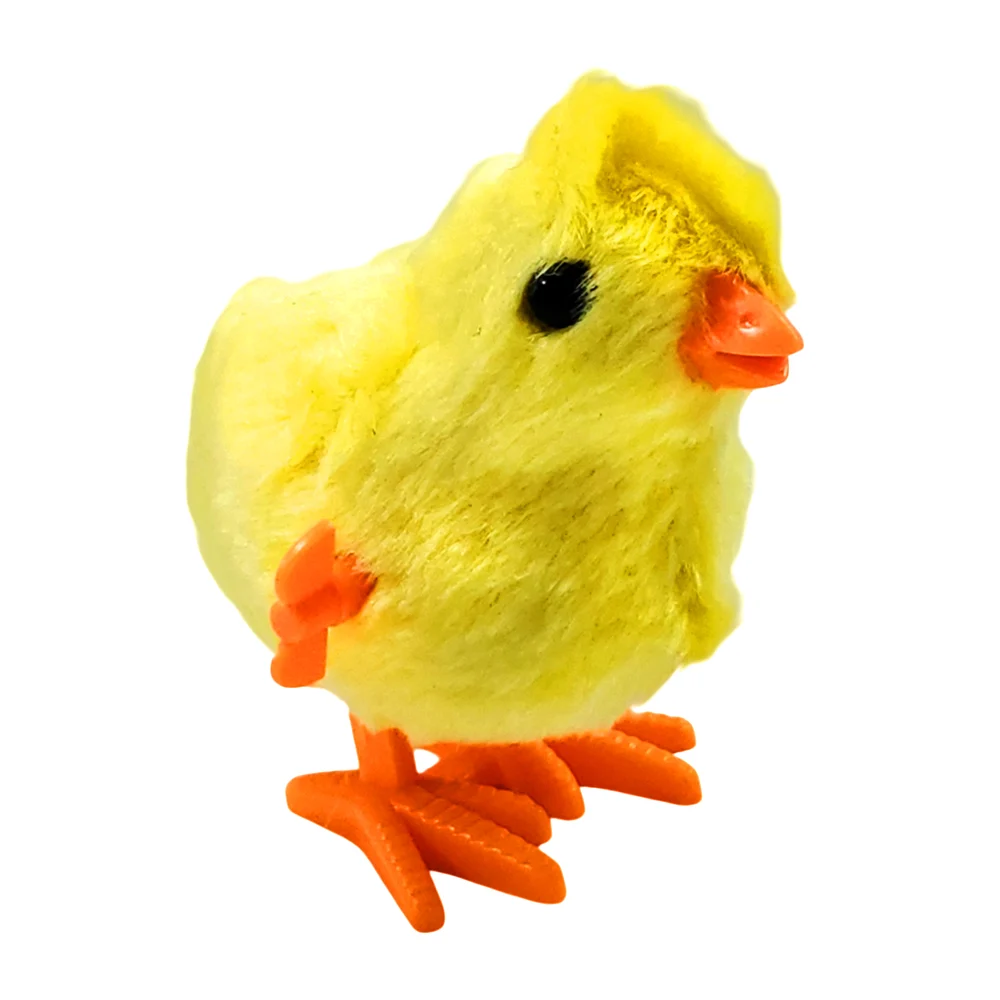 Pollito mecánico saltarín mediano de cuerda / 624 / 624-pollo
