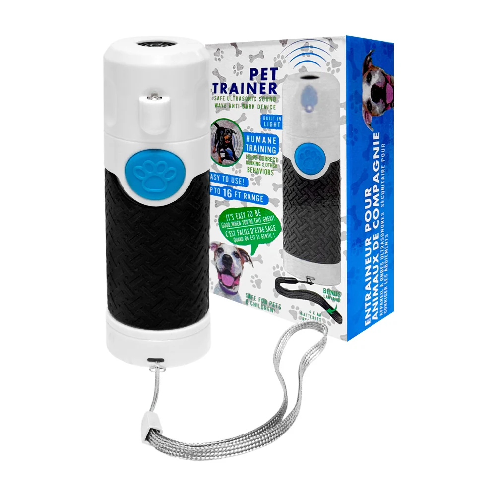 Altavoz parlante educativo entrenador para mascotas con distancia de 16 pies y ranura para baterías / pet trainer / 810906