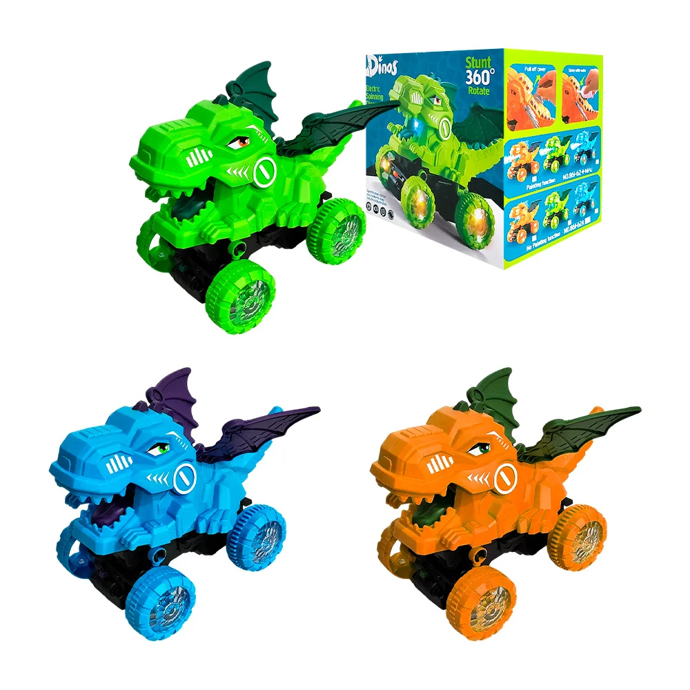 Juguete / coche de dinosaurio con iluminación y humidificador, modelos varios
