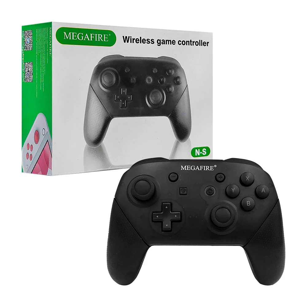 Control megafire inalambrico para videojuegos con múltiple compatibilidad
