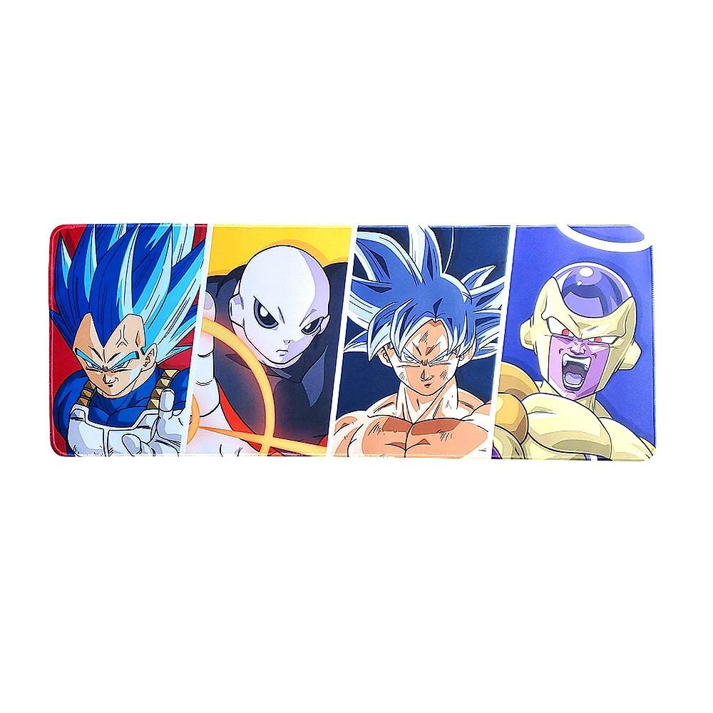 Tapete mouse pad 80x30cm con estampado de dragon ball / a3-cs14