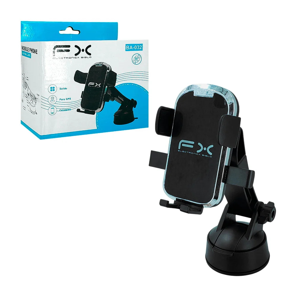 Soporte celular de plástico para el tablero del carro con rotación 360 / ba-032