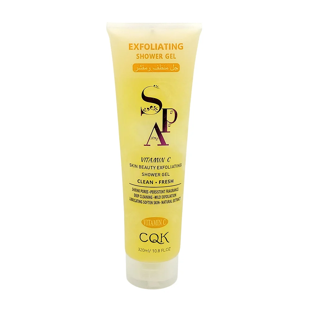 Gel limpiador y exfoliante para el spa con vitamina c / c638