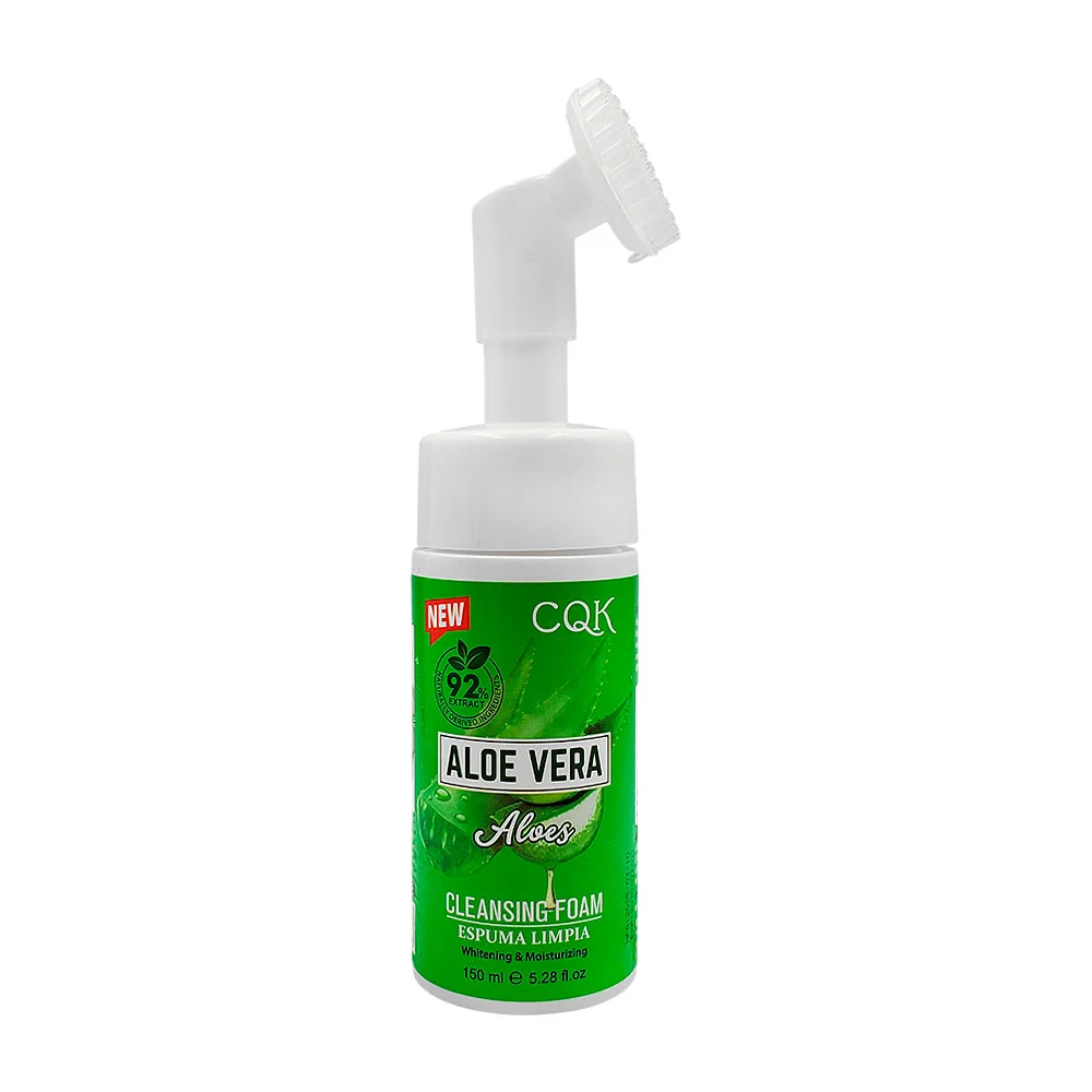 Mousse espuma facial de aloe vera hidratante y revitalizante, 250ml / c700