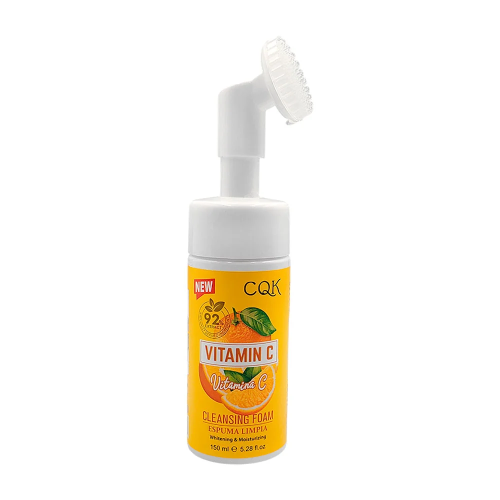 Mousse espuma facial con vitamina c, blanqueadora e hidratante 150ml / c701