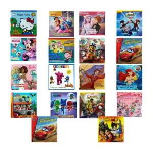 Libro pequeño de 24 hojas páginas con historias cuentos, variedad de …