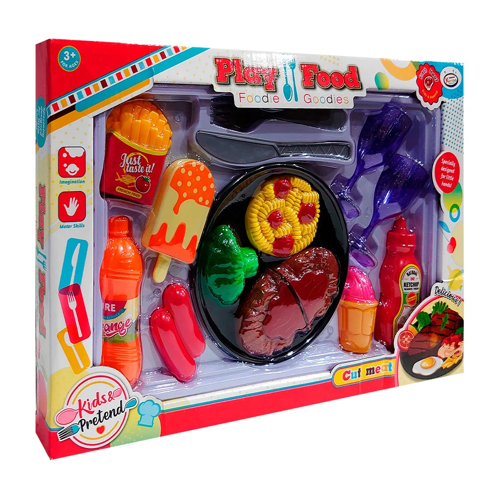 Set de juguete tipo comida y accesorios ...