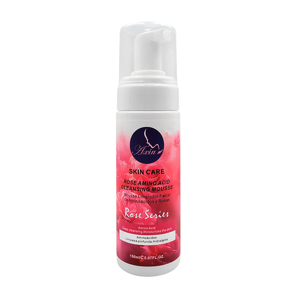 Limpiador facial axiu en espuma con extracto de rosas, 150ml / hxz0210