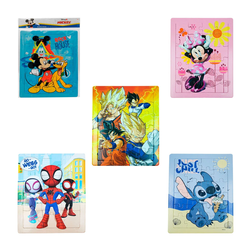 Rompecabezas infantil de 24 piezas, diseño infantil, variedad / 037349