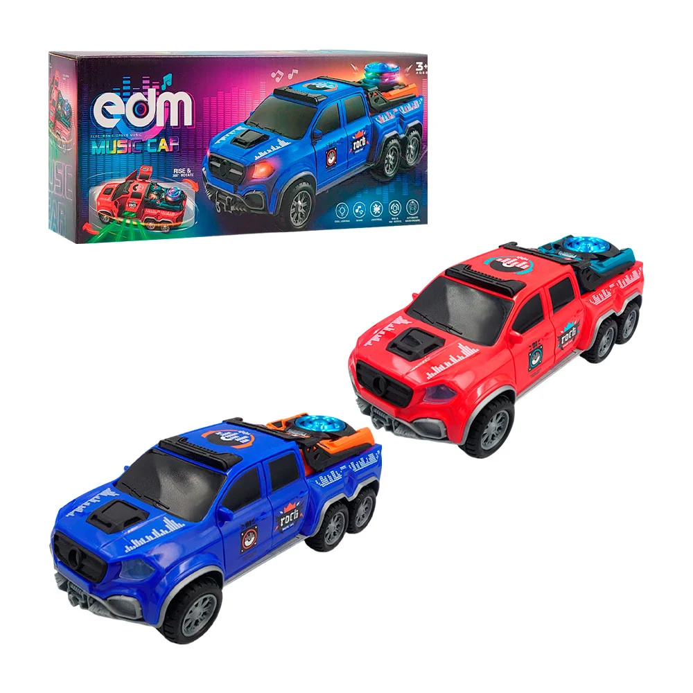 Carro camioneta abre puertas móvil con luces y música, varios colores /music car