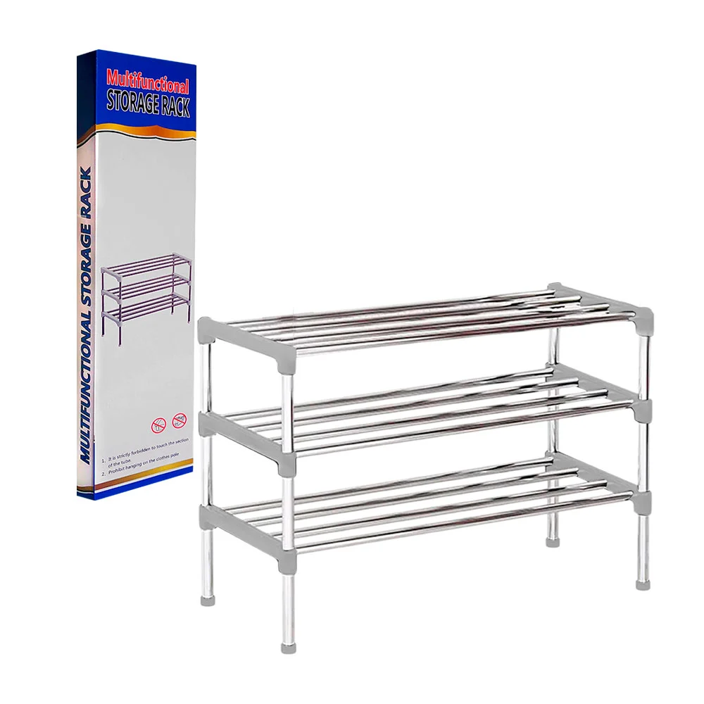 Organizador metálico multifuncional de 3 niveles / lu1774