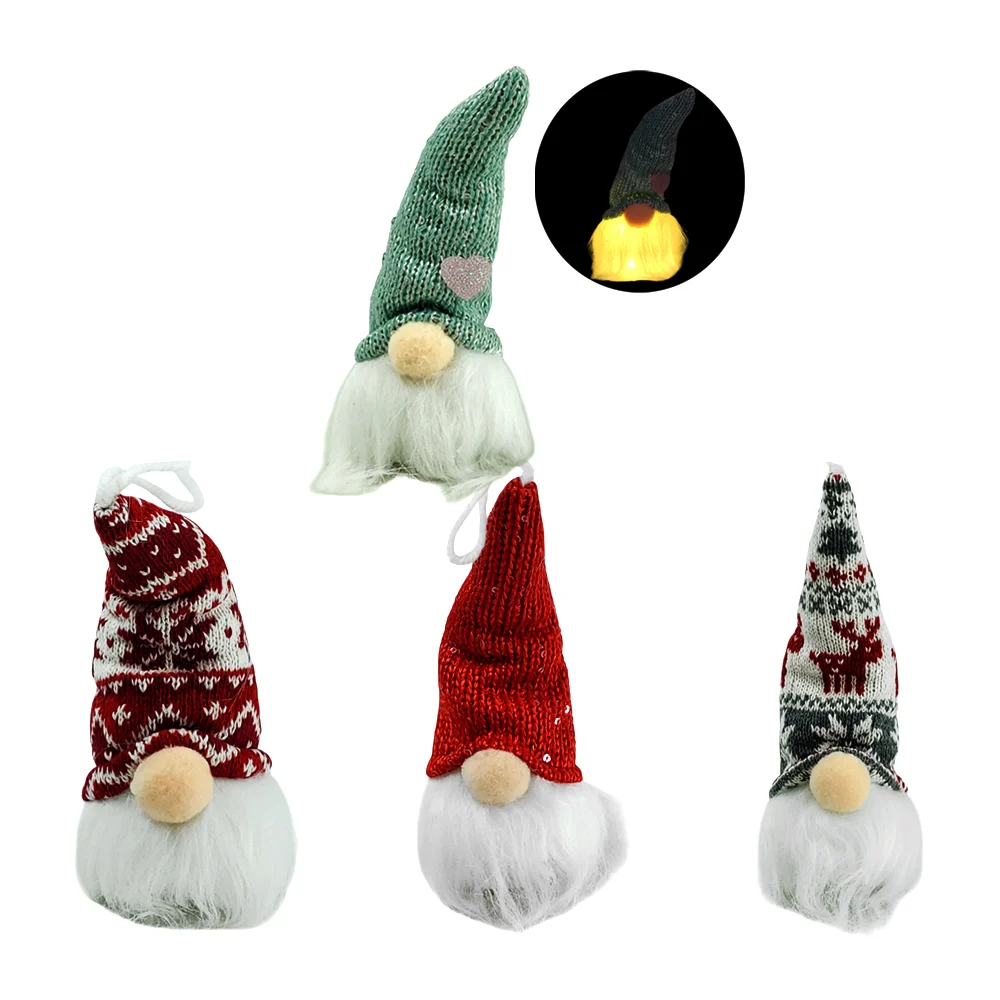 Adorno decorativo colgante de gnomo afelpado, variedad de modelos / lu7885