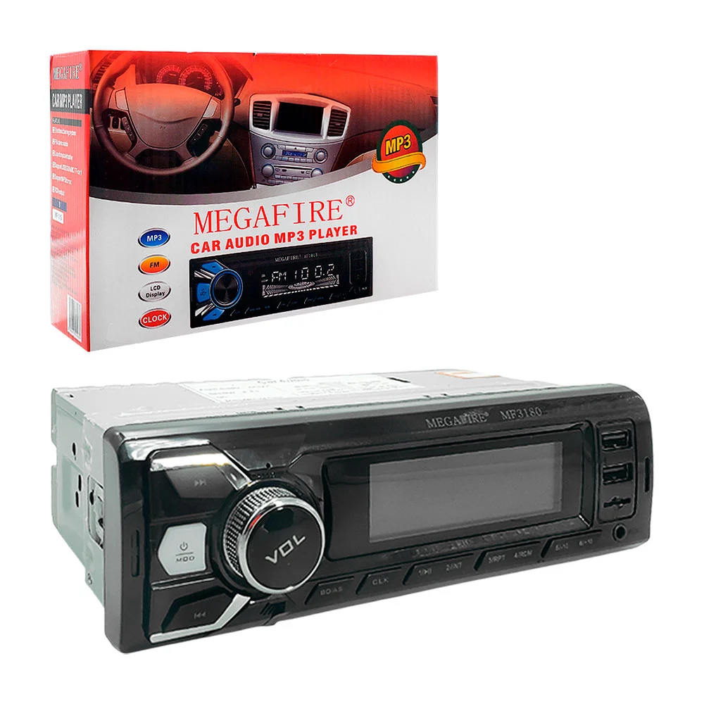 Estéreo megafire para automovil, reprod...